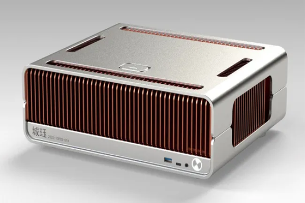 Hệ thống PC không quạt với vỏ đồng nặng 47,4 pound - Tản nhiệt thụ động hiệu quả cho hiệu suất cao